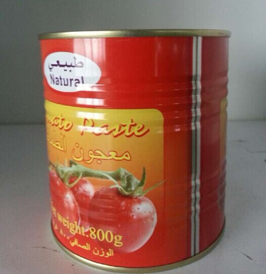 Tomatenmark 800 g x 12 – leicht zu öffnender Deckel – Tomatenmark1–13