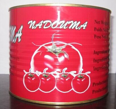 Tomatenmark 2200 g × 6 - Leicht zu öffnender Deckel - Tomatenmark1-15