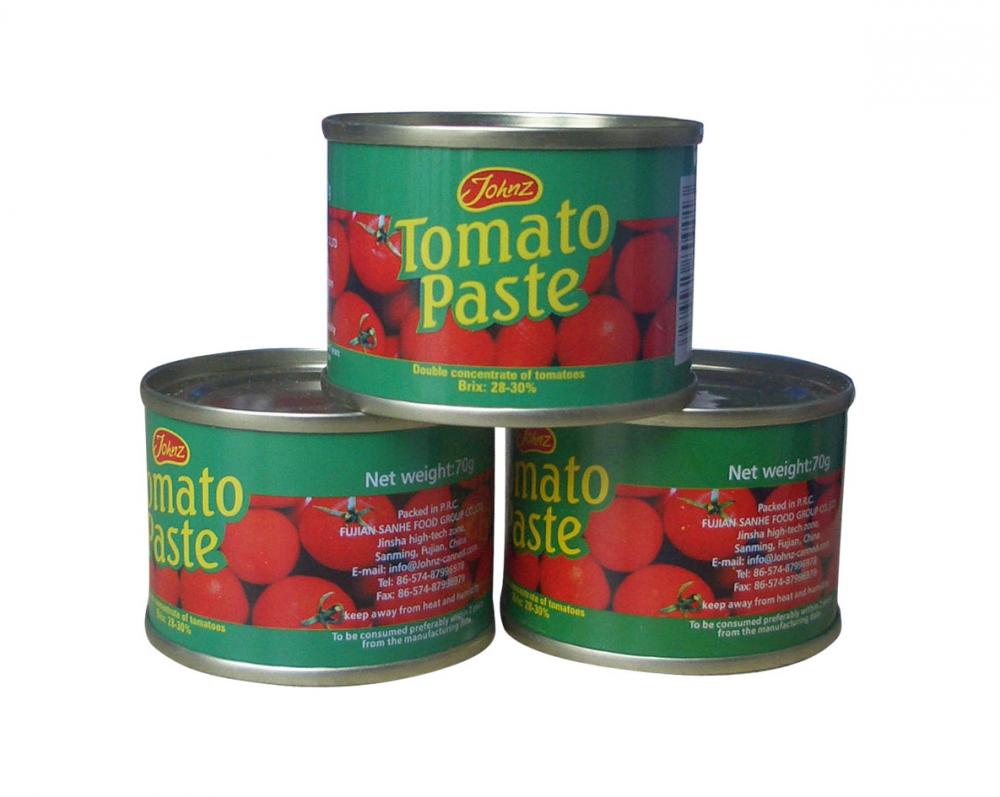 Tomatenpaste 70 g x 100 – fester offener Deckel – Tomatenpaste1-1