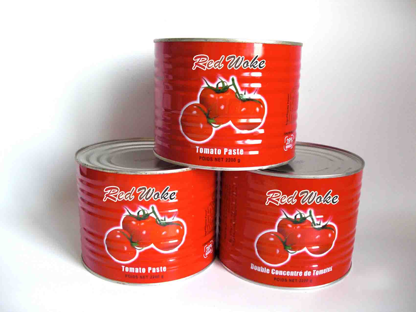 Tomatenpaste 2200 g x 6 – fester offener Deckel – Tomatenpaste 1-18