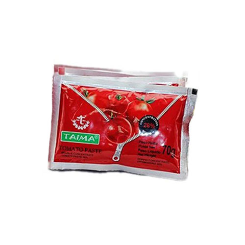 Beutel Tomatenmark – 70 g x 100 – flach – Tomatenmark2-15