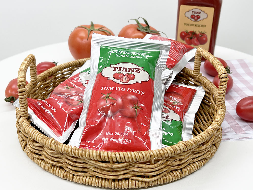 Beutel Tomatenmark 70g Brix:28%-30%