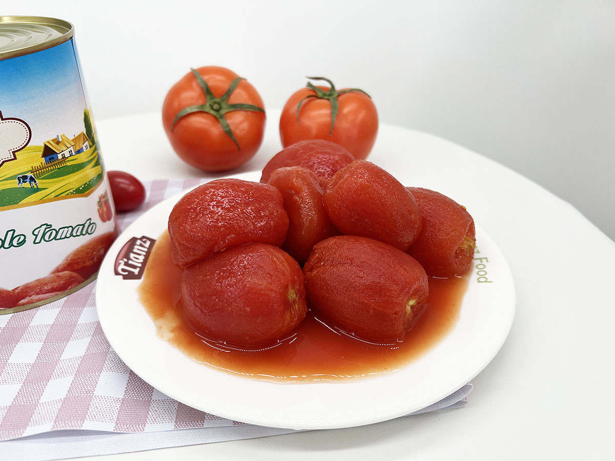 Tianz Gehackte Tomate in Dosen 800 g Brix: 5 % - 6 % Support OEM